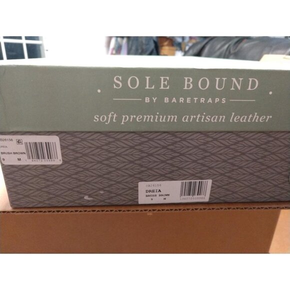 Sole Bound By Baretraps Dreia Womens Brush Brown Leather Knee-High Boots Size 9M - Picture 4 of 11